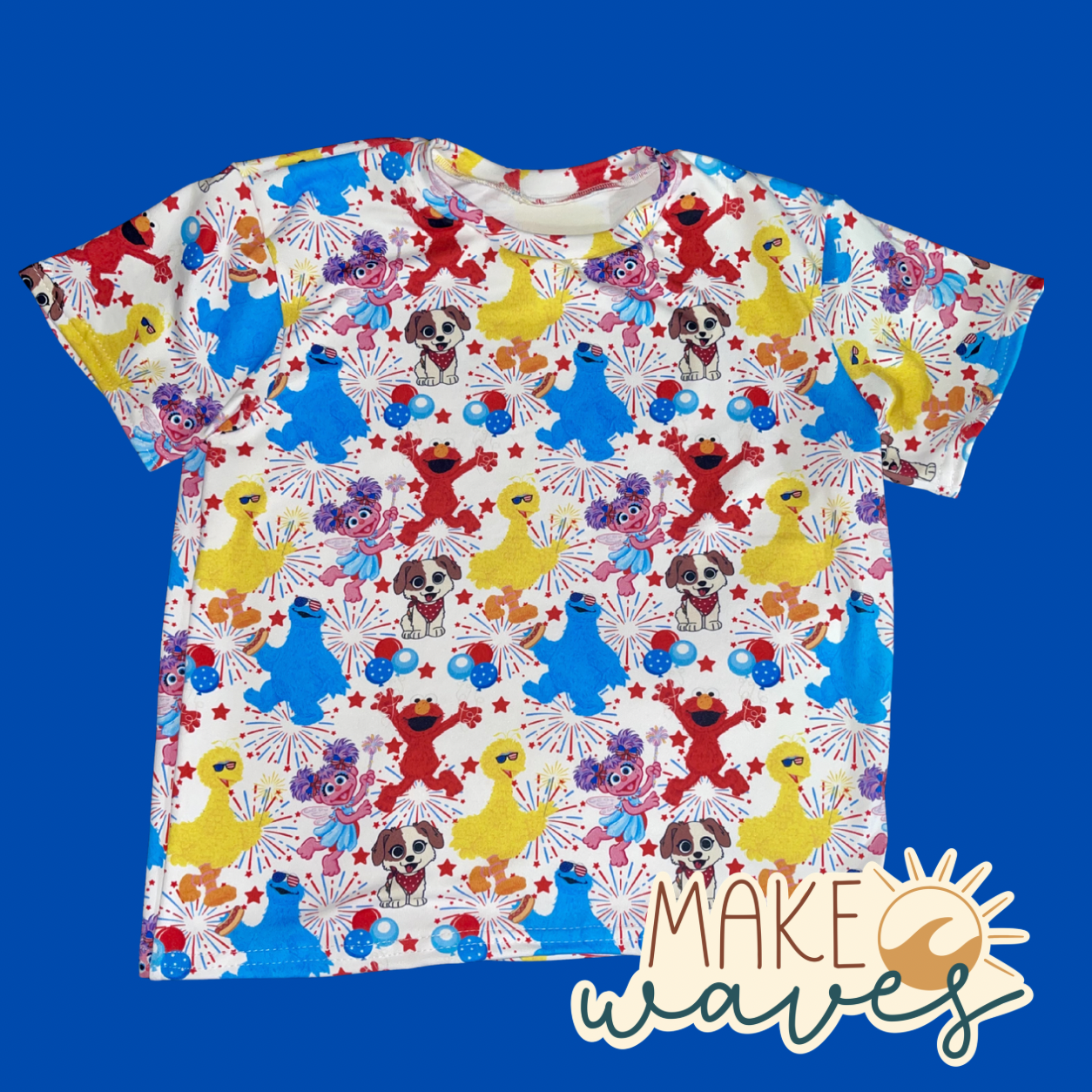 Stars, Stripes & Sesame Street Tee