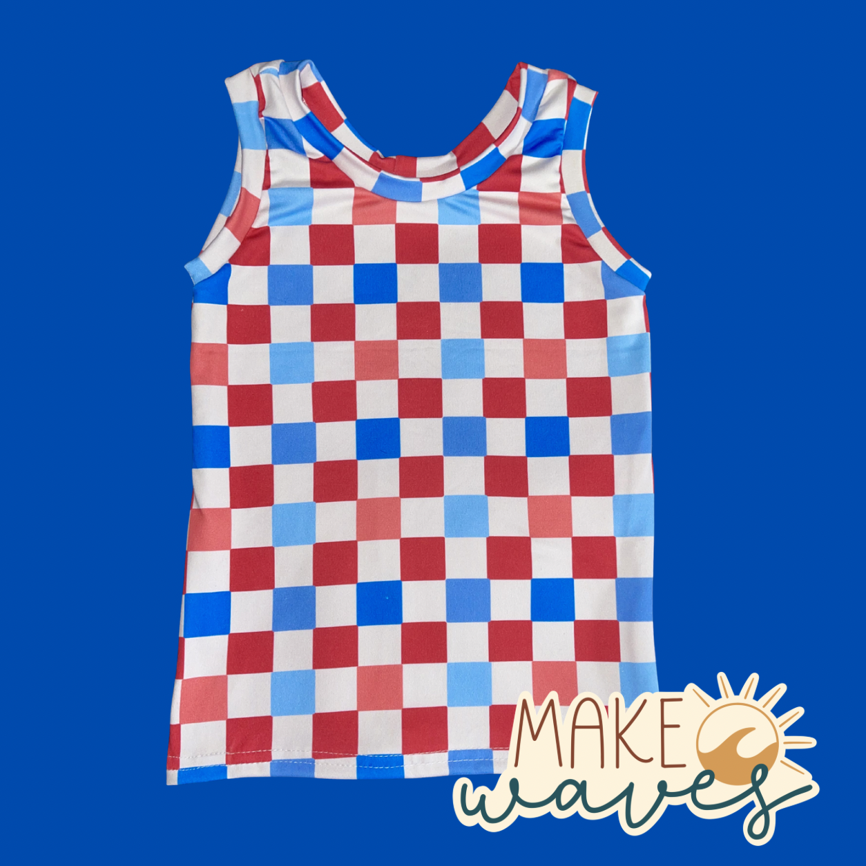 All-American Checkered Tank
